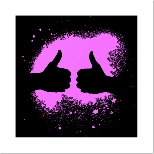 Handy- Thumbs Up Posters and Art